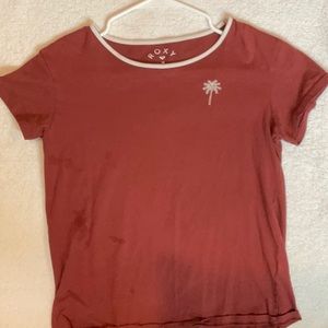 Red 1990 palm tree shirt from foxy